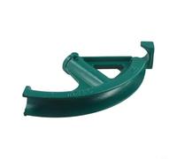 Dobladora manual de tubos de acero Herramienta de doblado de tubos para conductos de aluminio de cobre 16mm-32mm HVAC Kit de bricolaje de fontanería verde (D)