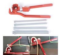 Dobladora manual de tubos hecha de aleación de aluminio para doblar eficientemente tubos de cobre y aluminio de hasta 180 grados