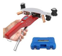 Dobladora manual de tubos para tubos de cobre y latón y aluminio, máquina dobladora de tubos profesional para ángulos perfectos de 90° en trabajos de fontanería HVAC