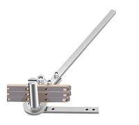 Dobladora manual - Dispositivo de doblado resistente para metalurgia, herramienta de moldeado de placa de acero de precisión, engranaje de fabricación de taller ajustable | Para entusiastas del