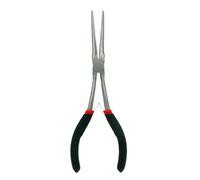Dobladores largos de aguja larga - Pequeños pliegues largos | Heavy Duty Small Reach | 6 pulgadas Jewelry Making Doblar | Small Object Gripping | Straight Angle Long Needle Nose Pliers For Wire