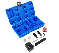 Doble abocardador - Manual Multifuncional de Doble Abocardado,Herramienta Hidráulica para Tubos de Líneas de Freno,Para tuberías, HVAC, tubos, reparación e instalación, motocicletas, camiones, automot