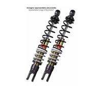 Doble amortiguador trasero BITUBO YGB02 - Negro/Gris