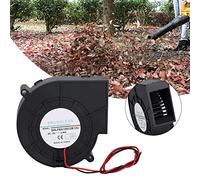 Doble Bola Turbina Ventilador de Refrigeración, 12V 2.4A Centrífugo Ventilador de Enfriamiento, Ventiladores de Mover aire Barbacoa para Camping Barbacoa Equipo de Calefacción