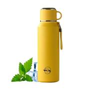 Doble botella de pared, botella caliente de 1000 ml, taza con Straw, acero térmico de acero inoxidable contenedor, botella de viaje con leak Proof Lid, al aire libre Hydration for Camping Hiking
