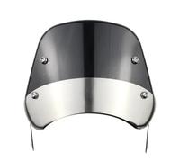 Doble Burbuja Deflector Viento Para CB1000SF Para CB750F Para CB750 Accesorios De Motocicleta Alerón Parabrisas Parabrisas De Motocicleta(Black)