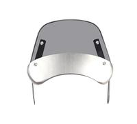 Doble Burbuja Deflector Viento Para CB1000SF Para CB750F Para CB750 Accesorios De Motocicleta Alerón Parabrisas Parabrisas De Motocicleta(Grey)