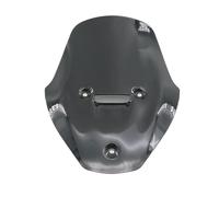 Doble Burbuja Deflector Viento Para Diavel V4 Para Diavel V4 2023 Accesorios Parabrisas De Motocicleta Parabrisas Touring Deflectores De Viento Transparente(Matt Black)