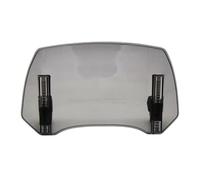 Doble Burbuja Deflector Viento Para Forza 125 Para Forza 300 Para Forza 350 Para Forza 750 Accesorios Para Motocicletas Alerón Parabrisas Parabrisas De Motocicleta(Smoke)