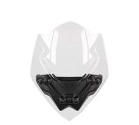 Doble Burbuja Deflector Viento Para GSXS1000 Para GSX-S1000 Para GSX S1000 Accesorios De Motocicleta Parabrisas Parabrisas Protector Deflectores(Clear)