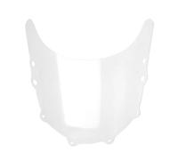 Doble Burbuja Deflector Viento Para NSR 125 Para NSR125 1994-2002 Parabrisas De Vidrio Delantero Parabrisas Touring Parabrisas Visera Del Odómetro Cubierta(Clear)