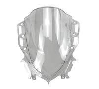 Doble Burbuja Deflector Viento Para YZF Para R15 Para YZF-R15 V4 Para YZF-R125 2021-2025 Parabrisas De Carreras Deportivas Para Motocicletas Deflector De Parabrisas Visera(Transparent)