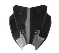 Doble Burbuja Deflectores Viento para NMAX para N-MAX para NMA-X 155 125 para Turbo para NMAX155 para NMAX125 para V3 2025 Parabrisas Motocicleta(Carbon Fiber Pattern)
