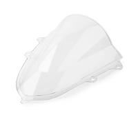 Doble Burbuja Deflectores Viento para YZFR15 para YZFR125 para YZF para R125 para R15 para V3.0 2017 2018 2019 2020 2021 Deflector Pantalla Parabrisas Motocicleta(Clear)