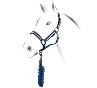Doble cantera de nylon ajustable y acolchado de vellón de gran longitud Equestro