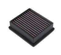 Doble capa acero inoxidable Filtro de aire de flujo para motocicleta compatible con CFMoto 450SR, 450NK, 450MT, 450CL-C, 450SRS, CF400-6. Elemento limpiador de admisión del motor.