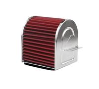 Doble capa acero inoxidable Filtro de aire lavable para motocicleta, compatible con Honda CB500F, CB500 F, CB500X, CB 500X, CBR500R, CBR 500R (2013-2018). Esponja poliuretano denso