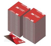 Doble Cara Extra Fuerte, 3M VHB Pack de lmohadillas adhesivas doble cara extra fuerte, 3M Pastille Adhesivo Doble Cara Impermeable para Hogar, Oficina, Cuadrado, 30mm x 30 mm (80 piezas)