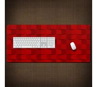 Doble Cara Gaming Mouse Pad Resumen Simple Borde De Bloqueo Impermeable Alfombrilla De Ratón De Gran Tamaño Almohadilla De Teclado De Escritorio Para Computadora Portátil Grande-Yo_900X400Mm_3Mm