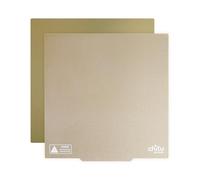 Doble cara PEI Build Plate para Kobra 2 MAX 3D Printer, 430x430mm Textura PEI Build Plate +Smooth PEI Sheet 3D Printer Flexible Spring Steel Removable Platform