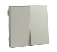 Schneider Electric NU321330 Doble Conmutador 2 Mod Aluminio