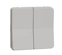 Doble conmutador Blanco