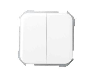 Doble conmutador blanco Simon 31 - 31397-30