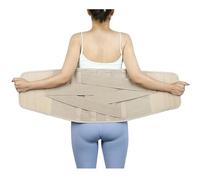 Doble Descompresión Cinturón De Soporte Lumbar For Hombres Mujeres Corrector De Postura Abdominal Faja Moldeadora For Aliviar El Dolor De Hernia Discal Y Ciática(L)