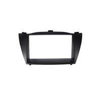 Doble Din Car Radio Fascia Trim Kit Instalar Marco DVD Panel Stereo Interface para IX35 2010+ 178X102mm