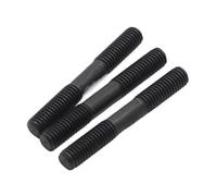 Doble Extremo Perno Tornillos Pernos prisioneros del tornillo del hilo del doble de Rod del acero de carbono del grado 8,8 GB901 M8 M10 M12(80mm,M12 1pc)