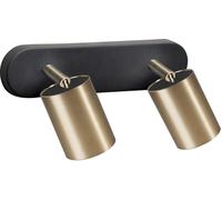 Doble Foco De Ojo Latón Negro Alargado Moderno Multiple Pasillo Escalera Lámpara