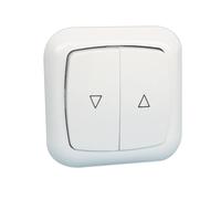 Electro DH Interruptor Doble Empotrar Color Blanco