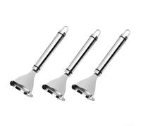 Doble línea de acero inoxidable para pelacables de maíz para una rápida extracción de granos, herramienta de cocina diseñada para ayudar a prepararse para el maíz para cocinar y recetas