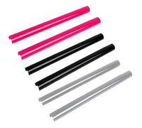 doble listón riñón 2 Piezas Para Serie 1 3 Y 4 F30 F31 F32 F34 F35 F36 Para G20 G21 G28 G29: Moldura Decorativa Tubular En Forma De V Para La Parrilla Delantera Parrillas de riñón(Negro)