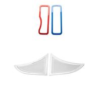 doble listón riñón Para Jeep Para Wrangler JL Para Gladiator JT 2024 2025 Rejilla Frontal Inserto De Malla Parachoques Delantero Cubierta Antipolvo Parrillas de riñón(Set 2)