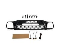 doble listón riñón Parrilla Delantera Con Luz Para Toyota Para Tacoma 2001 2002 2003 2004 Accesorios Para Auto Deportiva. Repuestos Parrillas de riñón(With Lights)