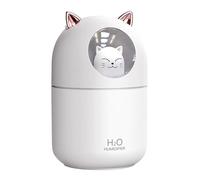 Doble modo de - Humidificador actualizado de 500 ml, frío por ultrasonidos de 230 ml, difusor de aromas en forma de gato, humidificadores compactos silenciosos con luz nocturna para Stan