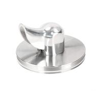 Doble para Portafiltro 54mm para acero Inoxidable Repuesto Cesta Espresso Compatible para breville para sage Extracción Uniforme Cafetera 5.4cm(Single)