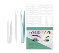Doble párpado,Cinta para párpados, Cinta para párpados natural de doble cara, Cinta para levantar los ojos, pegatinas para párpados, cinta para ojos con capucha transpirable para párpados con capucha,