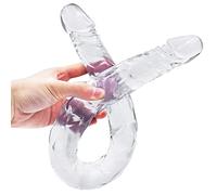 Dóblẹ Pẹnẹ Rẹạliṣtạ Cónṣólạdór Cóck Dóng 55 cṀ Rẹạl Dildó Pẹniṣ Rẹplicạ pạrạ Ṁujẹrẹṣ cón órgạṣṀó cóntinuó