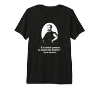 Doble Placer para engañar al engañador Maquiavelo Cita Camiseta Premium