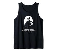Doble Placer para engañar al engañador Maquiavelo Cita Camiseta sin Mangas
