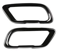 doble punta de escape Para BMW Para X5 G05 Para X6 G06 Para X7 G07 Sport 2019-2021 Embellecedor Salida Del Tubo Escape