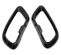 doble punta de escape Para BMW Para X5 Para X6 Para X7 G05 G06 G07 Tubo Escape Máscara Silenciador Punta Boquilla Acero Inoxidable Cubierta Negra Tubos Extremo Coche(1)