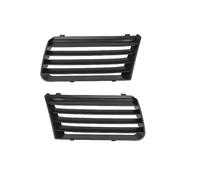 Doble Rejilla De Riñón Para Seat Alhambra 2001 2002 2003 2004 2005 2006 2007 2008 2009 2010 Parachoques delantero de coche Rejilla superior Cubierta de malla Rejilla negra parrilla radiador(1 Pair)