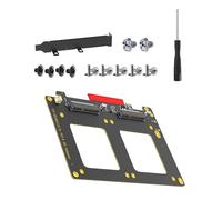 Doble SFF8639 - Tarjeta adaptadora de disco sólido a PCIE 8X para transferencia de datos rápida y eficiente y rápida transferencia de datos