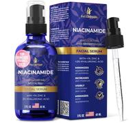 Doble SIZED (2 Oz) Serum Niacinamide for Face 10% with Zinc 1% Vitamin B3 Brightening Serum for for Tone, Textura e Hidrating