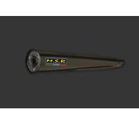 DOBLE TUBO DE ESCAPE APROBADO MSR SILENCIADOR MOTO GUZZI V50 2 V 50 II DESDE 1979 LIONCONIC CCAIN