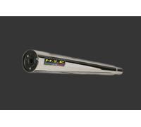 DOBLE TUBO DE ESCAPE APROBADO MSR SILENCIADOR MOTO VINTAGE KAWASAKI Z400J Z 400 J DESDE 1980 / Z500 Z 500 DESDE 1979 / Z550 GP DESDE 1981 LIONCONIC CAIC