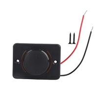 Doble USB cargador de coche zócalo de alta velocidad 3.1A carga rápida Dual Port USB Power Outlet con luz LED para coches camiones autobuses de acero inoxidable negro (amarillo)